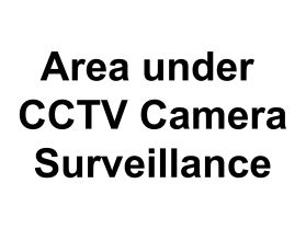 Area under cctv surveillance sign v2